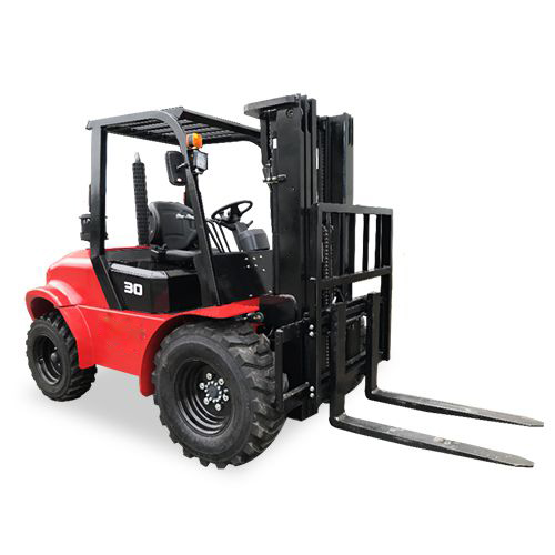 2-Wheel Drive Rough Terrain Forklift 2.5-4 Tonne