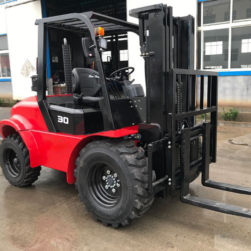 2 Tekerlekten Çekişli Arazi Forklifti 2.5-4 Ton